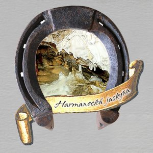 Harmanecká jaskyňa 4 - magnet podkova