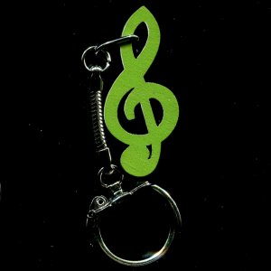 Houslový klíč - klíčenka