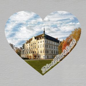 Bartošovice - magnet srdce