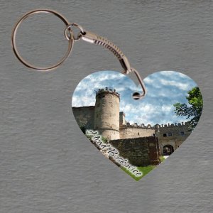 Boskovice - hrad - klíčenka srdce