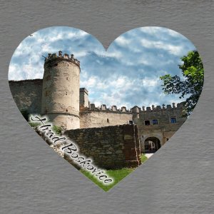 Boskovice - hrad - magnet srdce