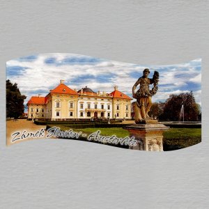 Slavkov - Austerlitz - zámek - magnet vlnka