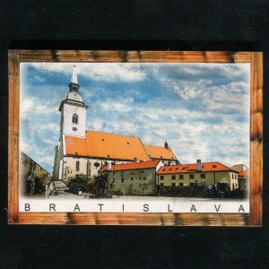 Bratislava - Katedrála - magnet C6 rám