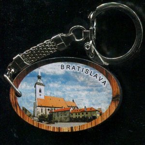 Bratislava - Katedrála - klíčenka ovál