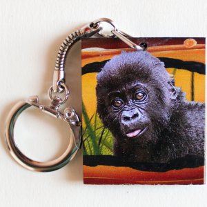 Gorila - klíčenka