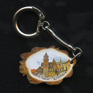 Wawel - Kraków - klíčenka kůra