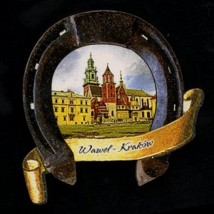 Wawel - Kraków 3 - magnet podkova