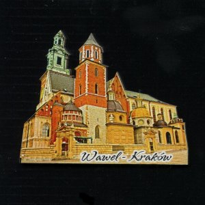 Wawel - Kraków - magnet ořez