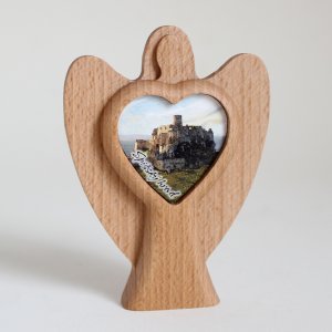 Spišský hrad - anděl se srdcem
