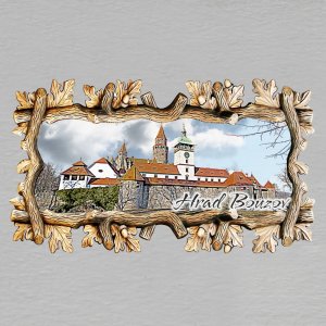 Bouzov - hrad - magnet trofej