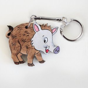 Divočák - klíčenka