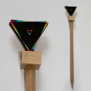 Trojúhelník logo - tužka