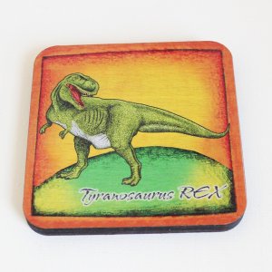 Tyrannosaurus - podtácek laser hranatý