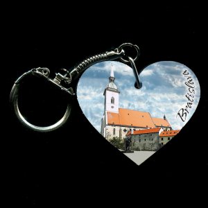 Bratislava - Katedrála - klíčenka srdce