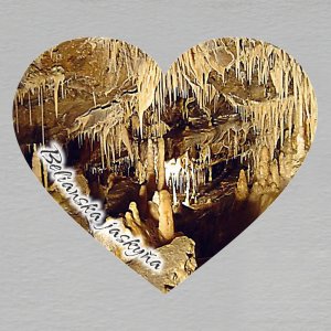 Belianska jaskyňa - magnet srdce