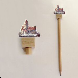 Bouzov - hrad - tužka