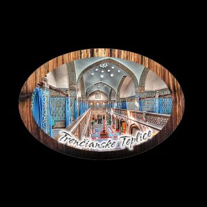 Trenčianske Teplice - Kúpele - magnet ovál