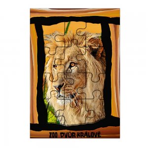 ZOO Dvůr Králové - Lev -puzzle