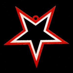 Slávia - hvězda - ozdoba