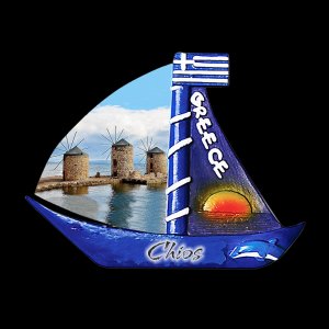 Chios - magnet loď