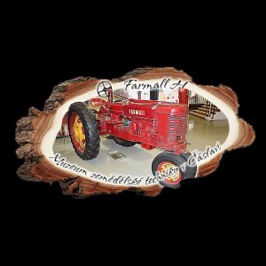 Muzeum zem. techniky Čáslav - Farmall H - magnet kůra