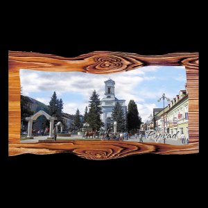Poprad - magnet prkno dvojitý