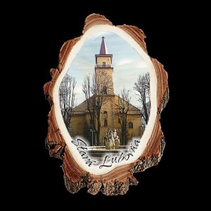 Stará Ľubovňa - kostol - magnet kůra malá