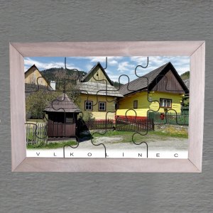 Vlkolínec - puzzle