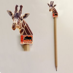 SAFARI PARK Dvůr Králové - Žirafa - tužka