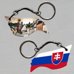 Banská Štiavnica - klíčenka vlajk