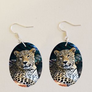 ZOO Bojnice - Gepard - naušnice ovál