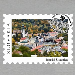 Banská Štiavnica - magnet známka