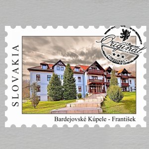 Bardejovské Kúpele - František- magnet známka