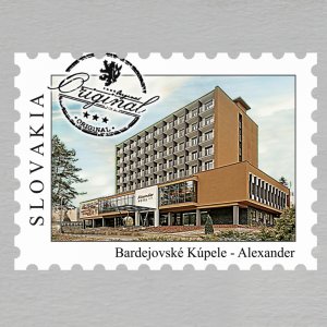 Bardejovské Kúpele - Alexander - magnet známka