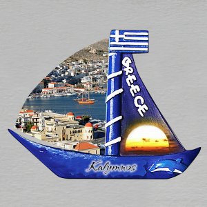 Kalymnos - magnet loď