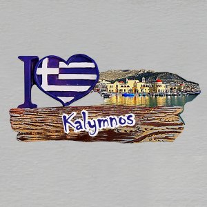 Kalymnos - I love ... - magnet