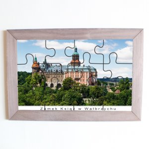 Zamek Książ w Wałbrzychu - puzzle
