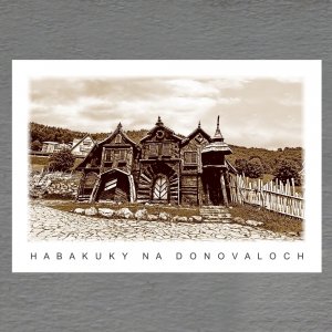 Habakuky na Donovaloch - magnet C6 - sépie
