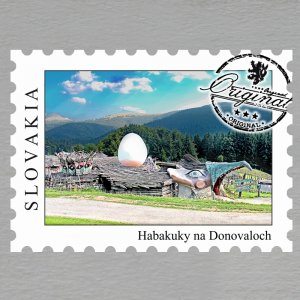 Habakuky na Donovaloch - magnet známka