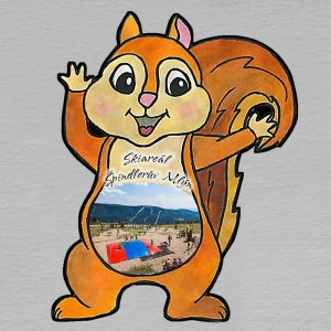 Špindlerův Mlýn - Skiareál - magnet veverka
