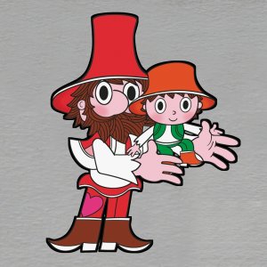 Rumcajs a Cipísek - magnet