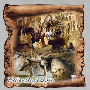 Belianska jaskyňa - magnet papyrus