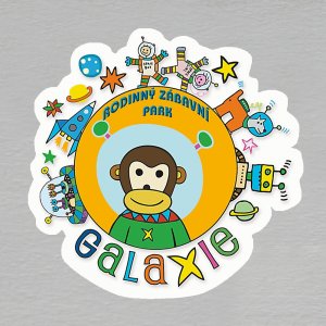 Galaxie - zábavný park - magnet