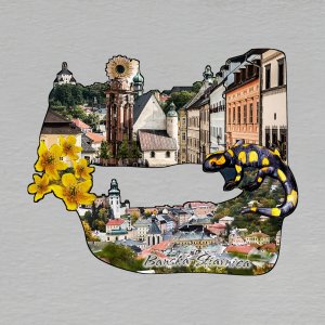 Banská Štiavnica - magnet prořez