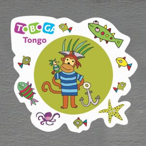 Toboga - Tongo - magnet ořez