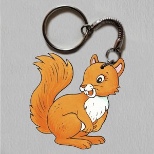 Veverka - klíčenka