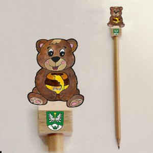 Horní Bečva - medvěd s medem - tužka
