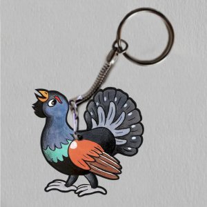 Tetřev - klíčenka