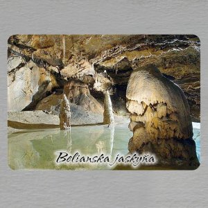 Belianska jaskyňa - magnet obdélník
