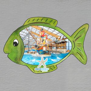 Aqua palace Praha - magnet ryba